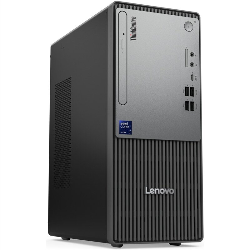 Počítač Lenovo ThinkCentre neo 50t Gen 6 INTEL Core U5-225, RAM 16GB, SSD 512GB, ,Intel Graphics, Microsoft Windows 11 Pro - černý/šedý