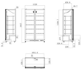 Chladicí vitrína Guzzanti GZ 798