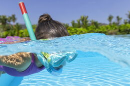 Maska plavecká + šnorchl Aqua Champ