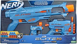Nerf Elite 2.0 Loadout Pack – sada 3 blástrů + šipky