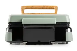 Vaflovač 4x7 s termostatem a časovačem - zelený - DOMO DO9279W, 1 520 W, manuáln