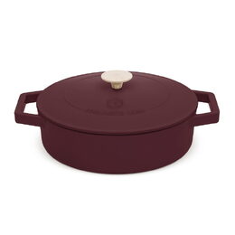 BERLINGERHAUS Pánev hluboká se smaltovaným povrchem a poklicí 26 cm litinová Leonardo Collection BH-6263