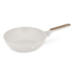 BERLINGERHAUS Pánev WOK s titanovým povrchem a poklicí 28 cm 28 cm Sahara Nordic Collection BH-8315