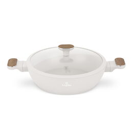 BERLINGERHAUS Pánev hluboká s titanovým povrchem a poklicí 28 cm Sahara Nordic Collection BH-8318