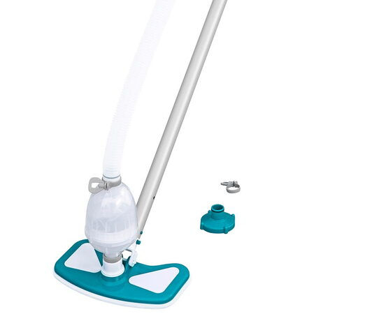 BESTWAY 58234 - Sada s bazénovým vysavačem a podběrákem pro bazény o velikosti až 610 cm