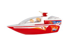 Boazz loď/člun hasiči stříkací s loďkou Boaties plast s figurkami 2ks v krabici 42x16x16cm 24m+