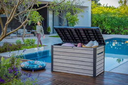 Zahradní box Keter Deco 870 l storm grey