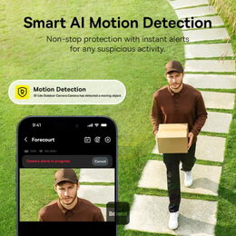 Venkovní kamera se solárním nabíjením Baseus Security S1 Lite, 2K bílá