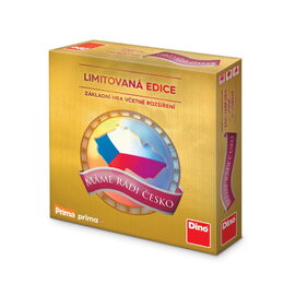 Máme rádi Česko Limitovaná edice rodinná společenská hra v krabici 24x24x6cm