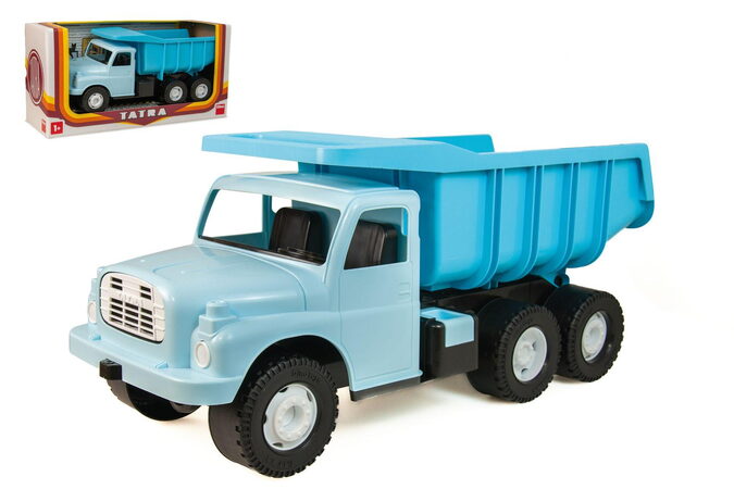 Auto Tatra 148 plast 72cm světlemodrá v krabici 12m+