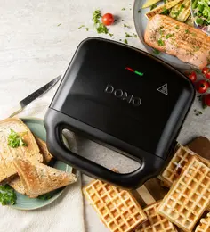 Sendvičovač XL 3v1 na sendvič / vafle / grill  DOMO DO9291C, 3v1 - sendvič / vaf