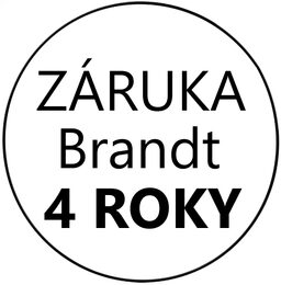 Záruka 4 ROKY - BRANDT