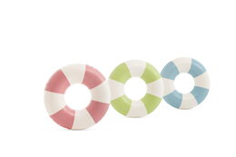 Nafukovací kruh pruhovaný Coastal Cabana