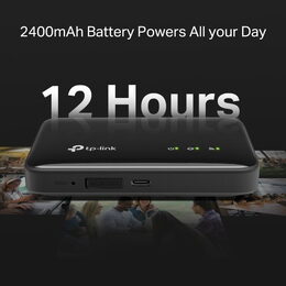Modem TP-Link M7005 s WiFi routerem, 3G/ 4G LTE, baterie