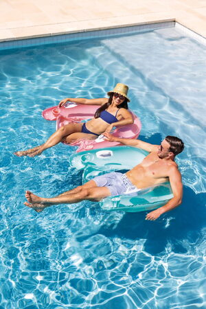 Křeslo nafukovací s úchyty 152x99cm