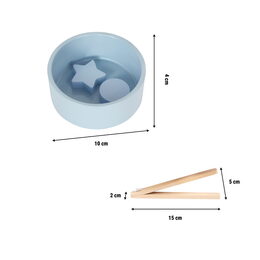small foot Montessori třídicí hra s kleštěmi