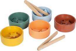 small foot Montessori třídicí hra s kleštěmi