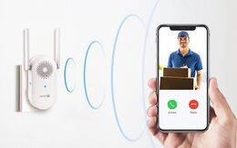 Chytrý zvonek Ezviz EP3x Pro + CH1 Doorbell Kit se dvěma kamerami