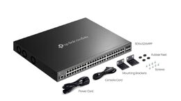 Switch TP-Link SG5452XMPP 40x GLan s POE+, 8x GLan s PoE++, 4x SFP+, 770W, 19", Omáda SDN