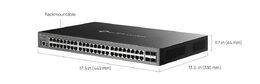 Switch TP-Link SG5452XMPP 40x GLan s POE+, 8x GLan s PoE++, 4x SFP+, 770W, 19", Omáda SDN