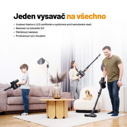 Lauben Stick Vacuum 2in1 Pet Plus 400BC