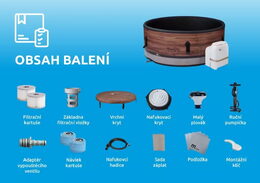 Nafukovací vířivka Marimex  MSPA Duet F-DU062W -z výstavy