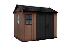 Zahradní domek Keter Newton Plus wide 9x7,5 hnědý, s podlahou