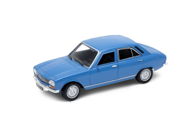 Welly 1975 Peugeot 504 model 1:34 červený