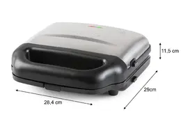 Sendvičovač XL 3v1 na sendvič / vafle / grill - DOMO DO9290C, 3v1 - sendvič / va