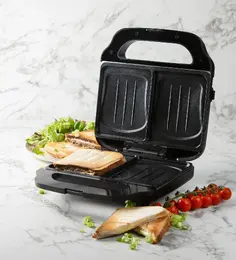 Sendvičovač XL 3v1 na sendvič / vafle / grill - DOMO DO9290C, 3v1 - sendvič / va