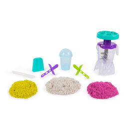 Kinetic sand smoothie mixer