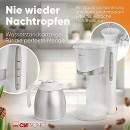 Clatronic KA 3327 kávovar, překapávač