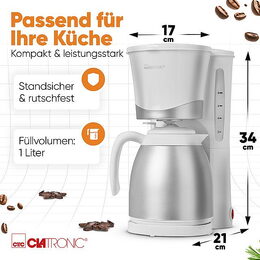 Clatronic KA 3327 kávovar, překapávač