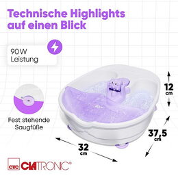 Clatronic FM 3389 perlič.masáž nohou