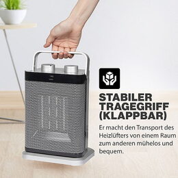 Clatronic HL 3631 keramický horkovzdušný ventilátor