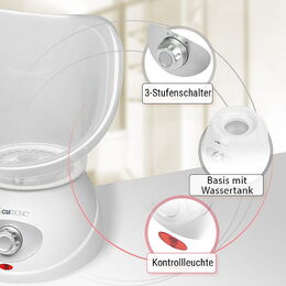 Clatronic GS 3656 sauna obličejová