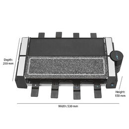 Clatronic RG 3678 raclette gril 2v1