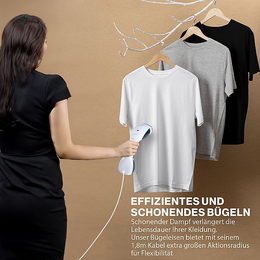 Clatronic DB 3717 napařovač oděvů 1100W