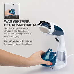 Clatronic DB 3717 napařovač oděvů 1100W