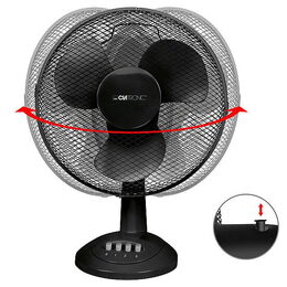 Clatronic VL 3602 BK stolní ventilátor černý
