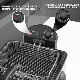 Clatronic FR 3195 4L fritéza