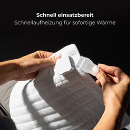 ProfiCare HK 3059 bílá Vyhřívaná deka