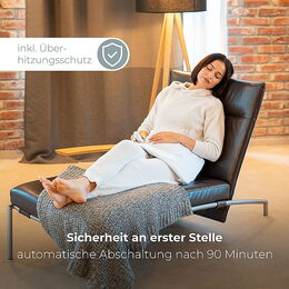 ProfiCare HK 3059 bílá Vyhřívaná deka