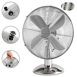 ProfiCare VL 3063 IX stolní ventilátor 30cm kovový