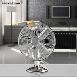 ProfiCare VL 3063 IX stolní ventilátor 30cm kovový