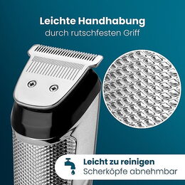 ProfiCare HSM/R 3143 Profesionální zastřihovač vlasů a vousů 5v1 3,7 V / 1200 mAh