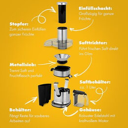 ProfiCook AE 1156 Automat.odšťavňovač