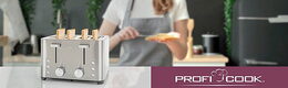 ProfiCook TA 1252 topinkovač,4x