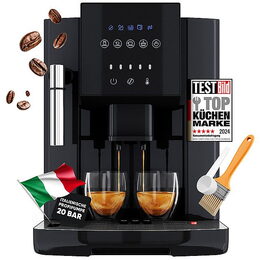 ProfiCook KAV 1281 Plně plnoautomatický kávovar s mlýnkem, tryskou na mléko a dotykovým ovládáním