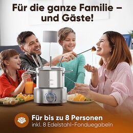 ProfiCook FD 1288 Fondue set 8 lidí